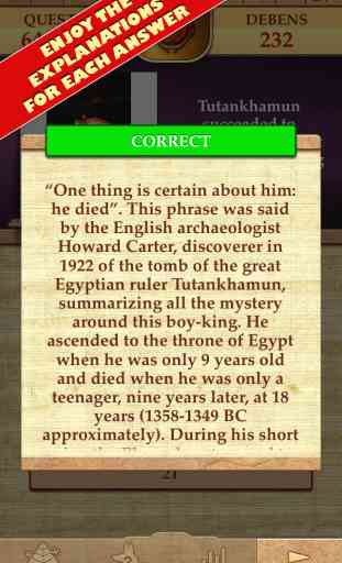Genius Quiz Ancient Egypt History 3