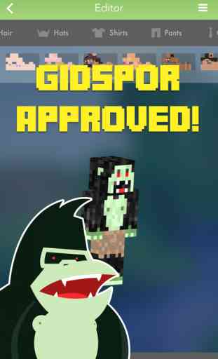 Gidspor's Easy Skin Creator for Minecraft 1
