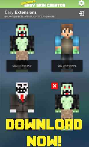 Gidspor's Easy Skin Creator for Minecraft 2