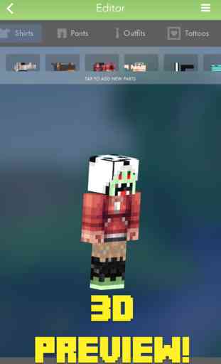 Gidspor's Easy Skin Creator for Minecraft 3