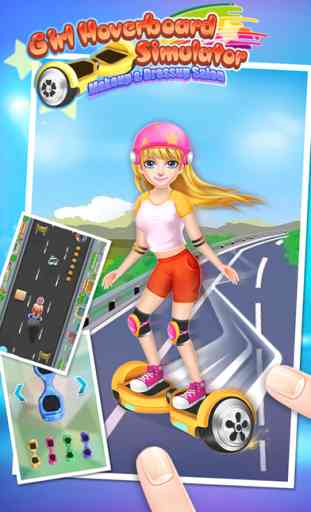 Girl Hoverboard Simulator - Makeup & Dressup Salon Game FOR FREE 1