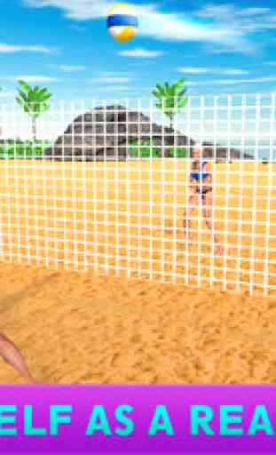 Girls Beach Volleyball Championship 3D 2