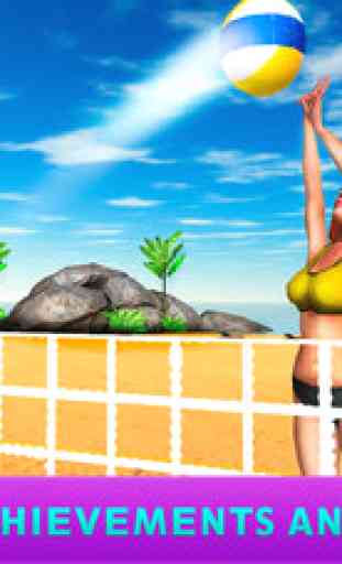 Girls Beach Volleyball Championship 3D 3