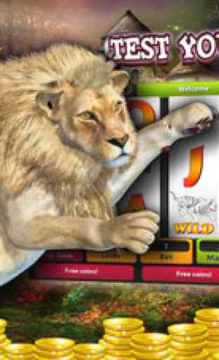 Golden Safari King Lion Slot-s – Free Grand Vegas Casino Party Keno Game 3D 1