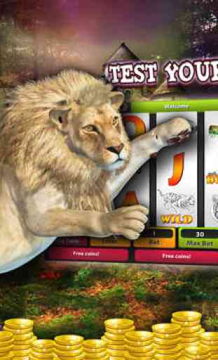 Golden Safari King Lion Slot-s – Free Grand Vegas Casino Party Keno Game 3D 3
