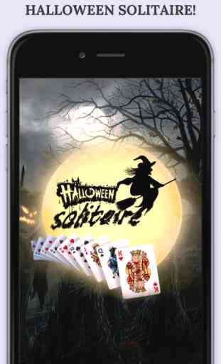 Halloween Tripeaks Solitaire Giant Full Deck of Black Death Cards Pro 1