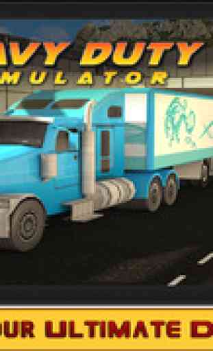 Heavy Duty Truck Simulator – Drive Your Road Trailer Through the Realistic City Traffic Vehicles in the Challenging Game 1