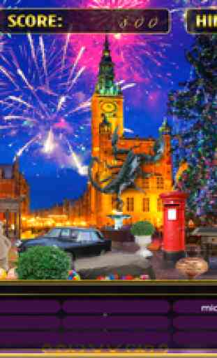 Hidden Objects – Happy New Year Countdown Celebration & Object Time Puzzle Winter Games 4