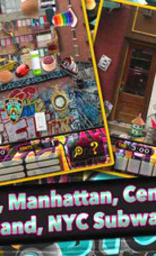 Hidden Objects New York Graffiti – Object Time Puzzle FREE Photo Pic Game & Spot the Difference 3