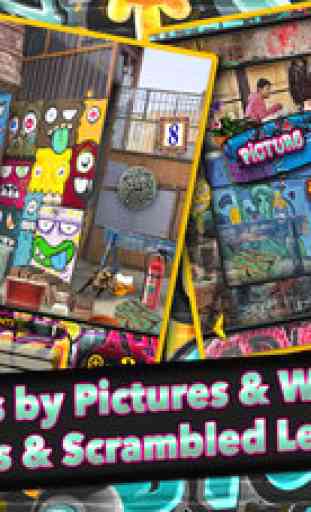 Hidden Objects New York Graffiti – Object Time Puzzle FREE Photo Pic Game & Spot the Difference 4