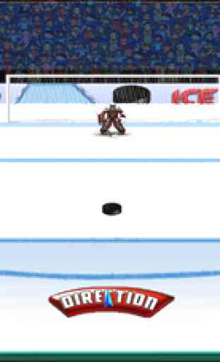 Ice Hockey Winter Snow Touch: Shoot At Big Goal Keeper HD, Free Kids Game 1