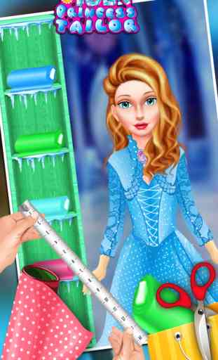 Ice Princess Fashion Costume Design Boutique - Outfit Maker For Frozen Queen 3