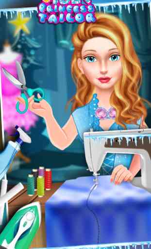 Ice Princess Fashion Costume Design Boutique - Outfit Maker For Frozen Queen 4