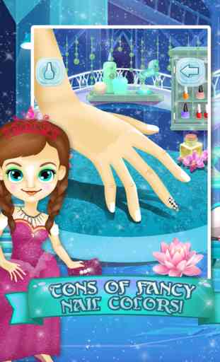 Ice Princess Wedding Salon - christmas make-up spa games for girls! 2