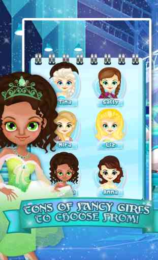 Ice Princess Wedding Salon - christmas make-up spa games for girls! 4