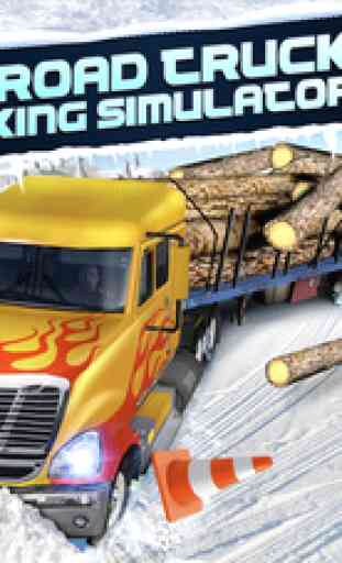 Ice Road Trucker Parking Simulator 2 a Real Monster Truck Car Park Racing Game 1