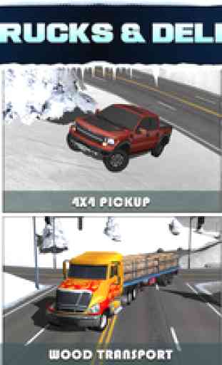 Ice Road Trucker Parking Simulator 2 a Real Monster Truck Car Park Racing Game 2