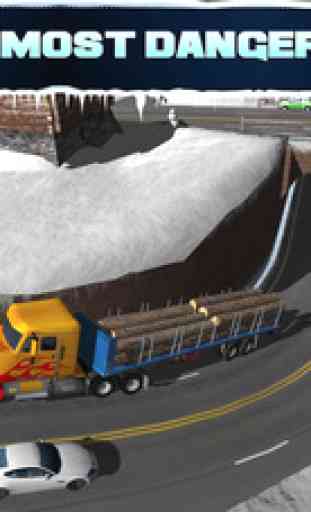 Ice Road Trucker Parking Simulator 2 a Real Monster Truck Car Park Racing Game 3