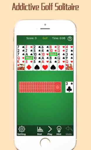 Golf Solitaire Pro App - Go Snap Cards Up Mobile 2