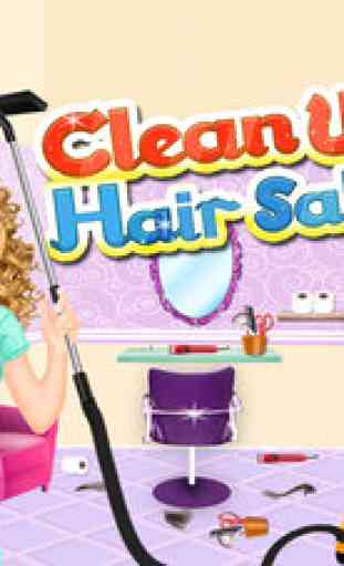 Hair Salon Cleanup - Room Cleaning Game 1