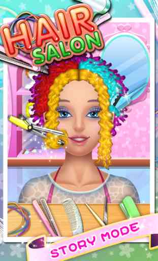 Hair Salon - Fun Kids games 4
