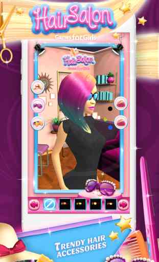 Hair Salon Games for Girls: 3D Virtual Hairstyle.s 2
