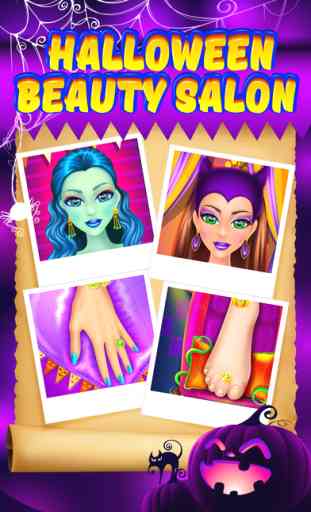 Halloween Beauty Salon - Makeup Makeover & Dressup 1