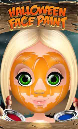 Halloween Face Paint Spa - Kids Makeup Salon Games 1