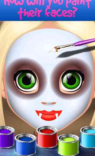 Halloween Face Paint Spa - Kids Makeup Salon Games 4