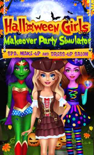 Halloween Girls MakeUp Makeover Party - Kids Games 1