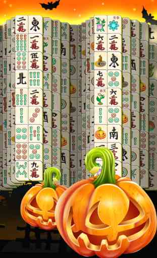 Halloween Mahjong - Spooky Pumpkin Puzzle Deluxe 2