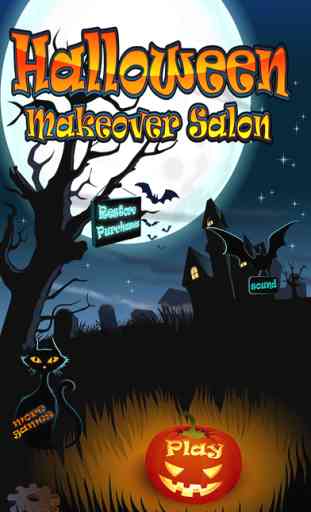 Halloween Makeover Salon - Kids Makeup Games 3
