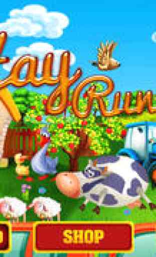 Hay Runner - Run with Ralph the Temple Day Cow 1