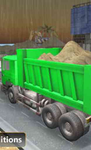 Heavy Excavator Dump Truck - Construction Machinery Driving Simulator 3