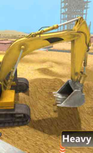 Heavy Excavator Dump Truck - Construction Machinery Driving Simulator 4