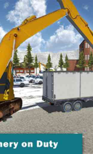 Heavy Snow Excavator Simulator: Real Excavation 3D 1