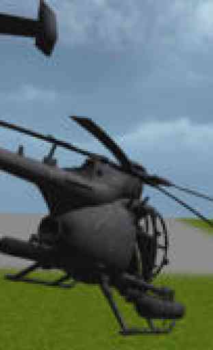 Helicopter 3D flight simulator 3