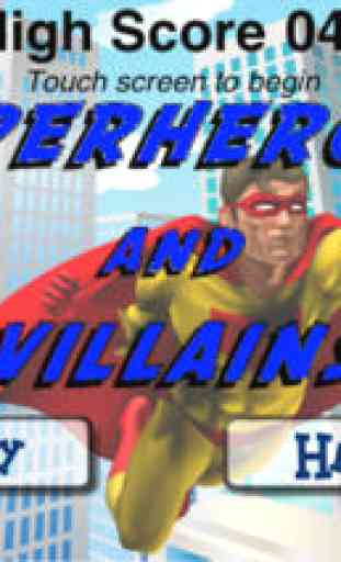 Heroes and Villians Word Mix 1