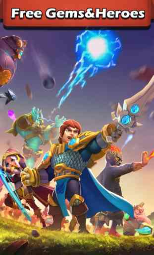 Heroes Clash - Castle of Clans 1