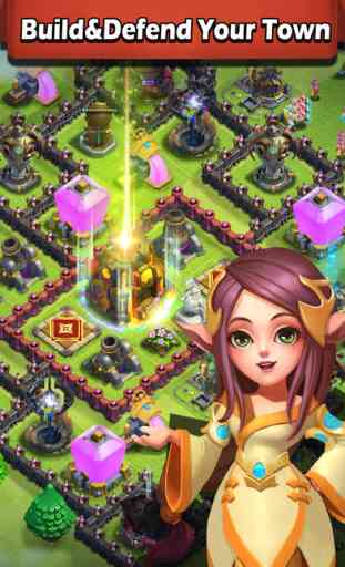 Heroes Clash - Castle of Clans 3