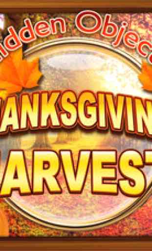 Hidden Objects Thanksgiving Fall Harvest Puzzle 1