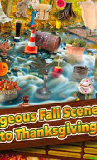 Hidden Objects Thanksgiving Fall Harvest Puzzle 2