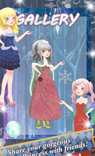 High Ice Princess & Snow Queen Ever After Dress Up 2