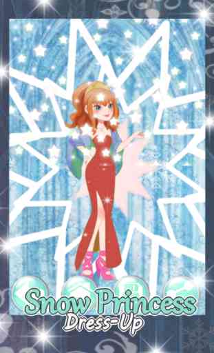 High Ice Princess & Snow Queen Ever After Dress Up 3