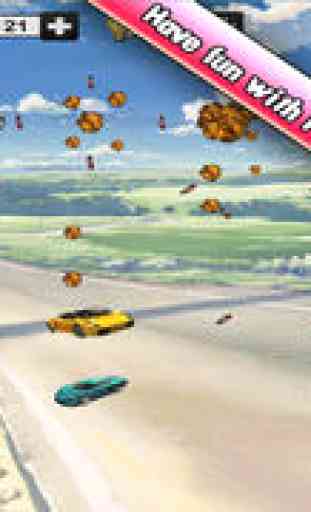 Highway Road trip Destruction: Super Cars Crash 3