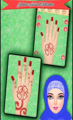 Hijab Hand Art - Life style Game 1