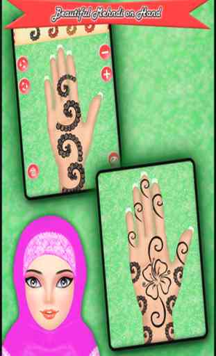 Hijab Hand Art - Life style Game 4