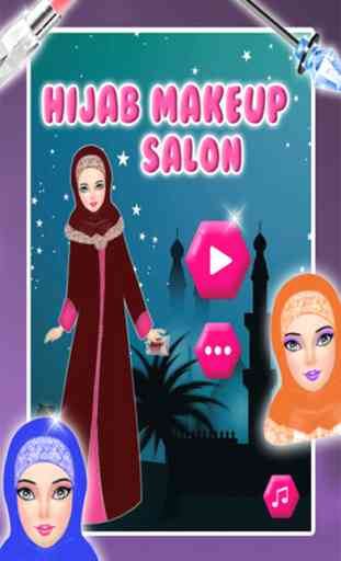 Hijab Makeup Salon - Makeover Game 4