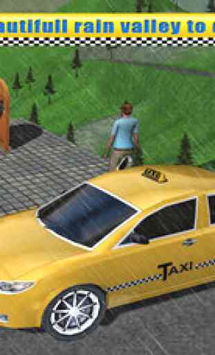 Hill Taxi Driver 3D 2016 Real Parking Simulator 3