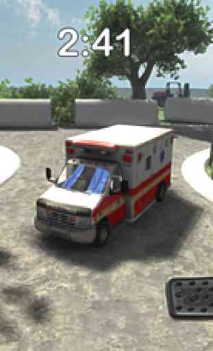 Hospital Rush Ambulance Parking 2